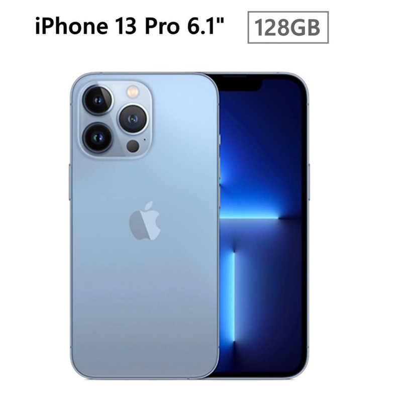  Apple iPhone 13 Pro天峰藍&amp;黑色128GB二手、健康80%、螢幕6.1吋、A15晶片「板橋可自取」