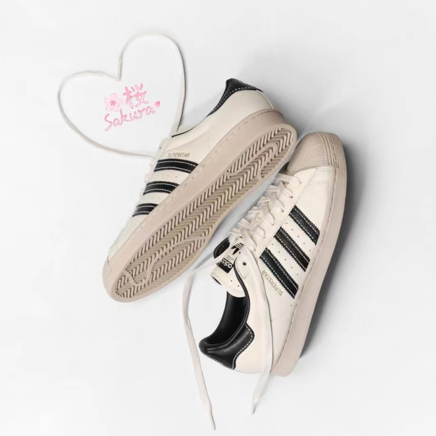 🇯🇵日本代購🚀新款 Adidas originals Superstar 黑白 米白色 貝殼頭 男女鞋 ID1009