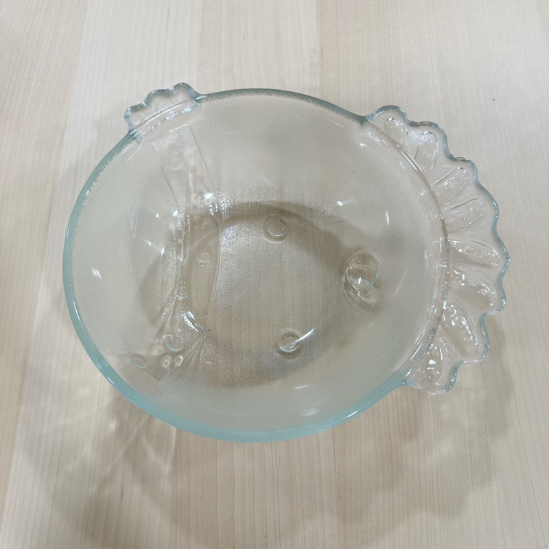 魚造型玻璃碗/玻璃碗/沙拉碗
