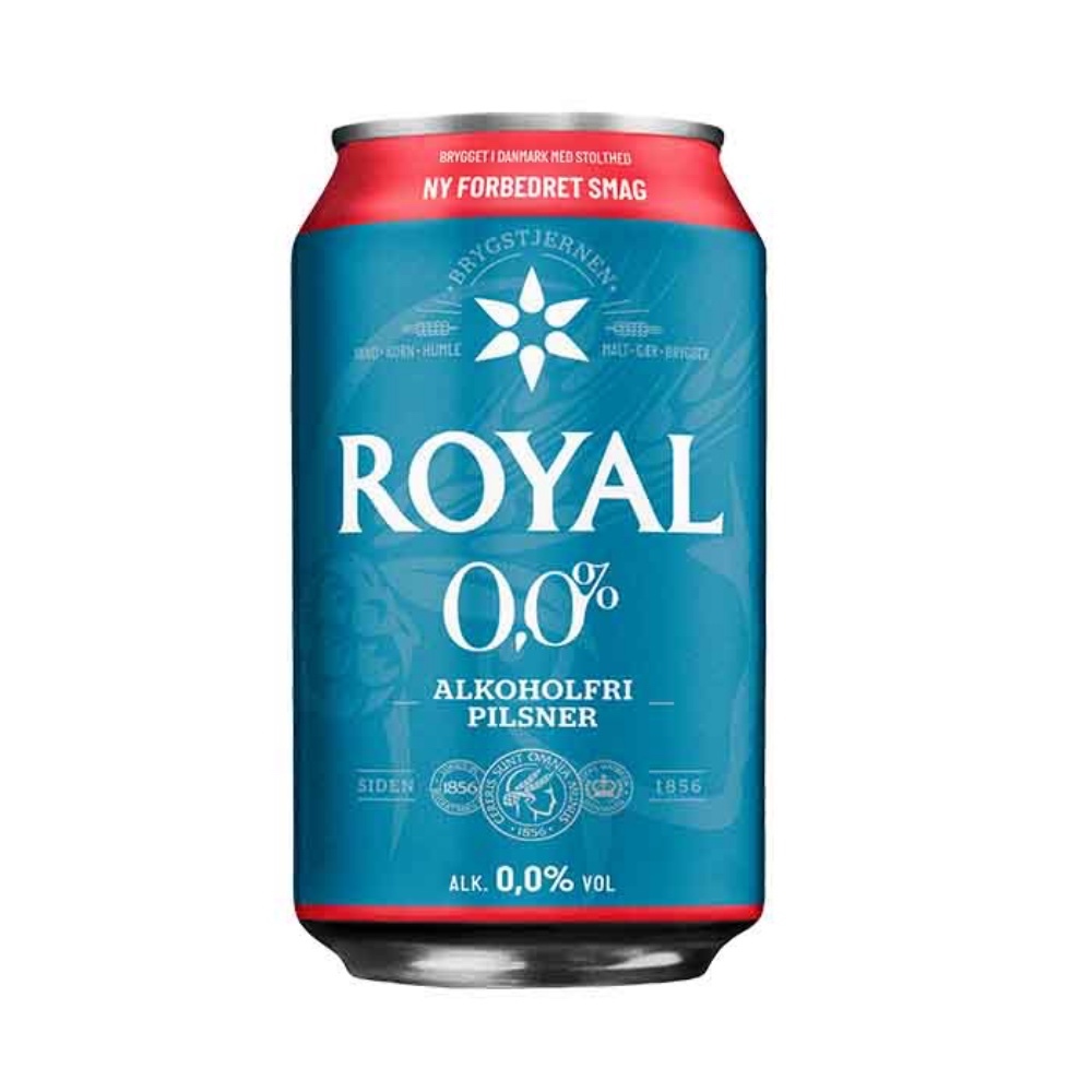 【丹麥Royal 】無酒精啤酒啤酒風味飲330ml/多件優惠