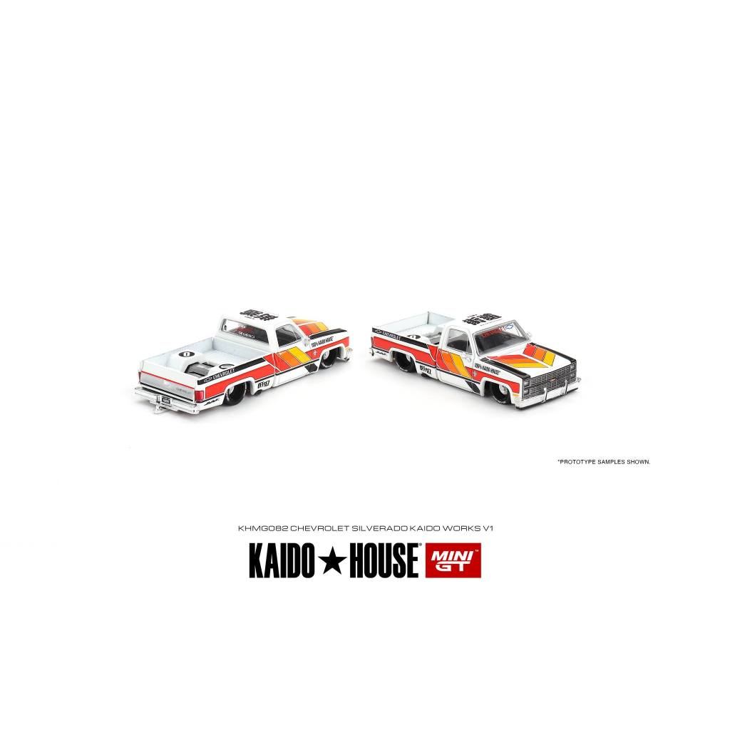 &lt;阿爾法&gt;MINI GT x KAIDO HOUSE Chevrolet Silverado KAIDO WORKSV1