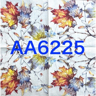 波弟彩繪拼貼/木器彩繪/蝶古巴特餐巾紙/AA6225/美麗的楓葉