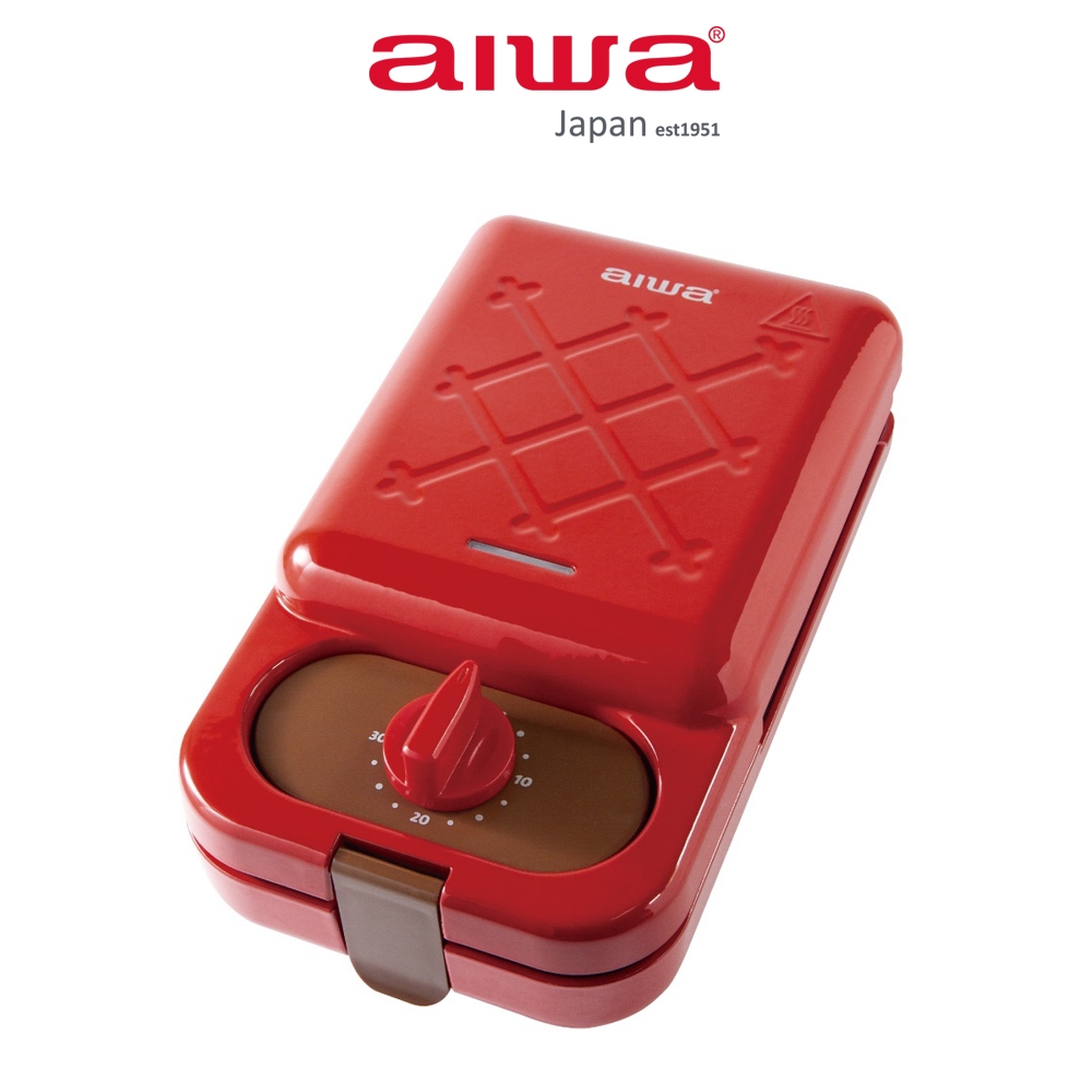 AIWA 愛華 多功能熱壓計時三明治機 ASW2128