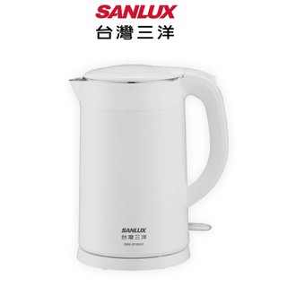 SANLUX 台灣三洋 1.8L雙層防燙不鏽鋼電茶壺 DSU-S1803T