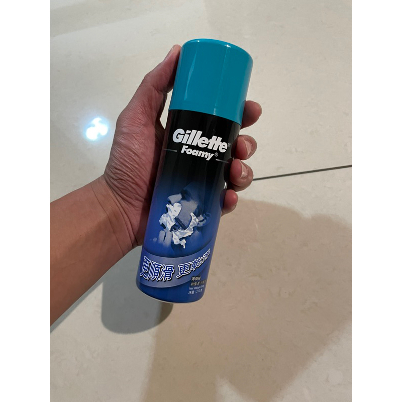 吉列 薄荷刮鬍泡 210g Gillette 台灣公司貨