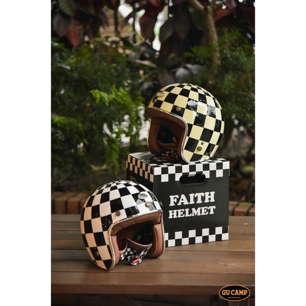 現貨免運優惠 GU CAMP騎士部品 Faith Retro 2 復古帽 安全帽 復古 小帽體 賽車格 彩繪款 全色系