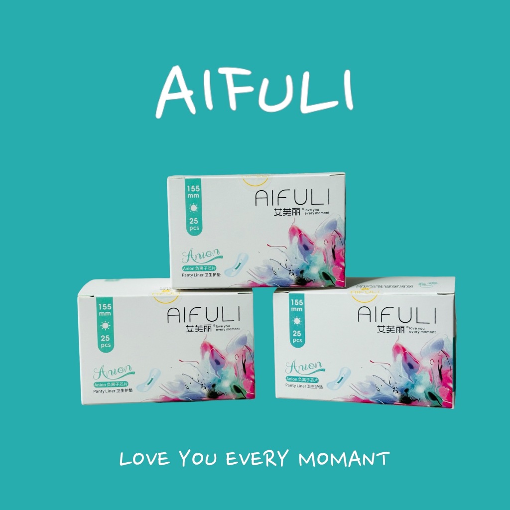 【全球便宜賣】AIFULI 艾芙麗 負離子芯片衛生棉 日用 夜用 夜用加長 護墊 衛生棉