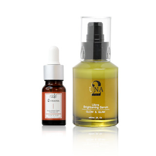 【百匡】100%純淨沙棘籽油(10ml)+高光美白精華(60ml) - UNA