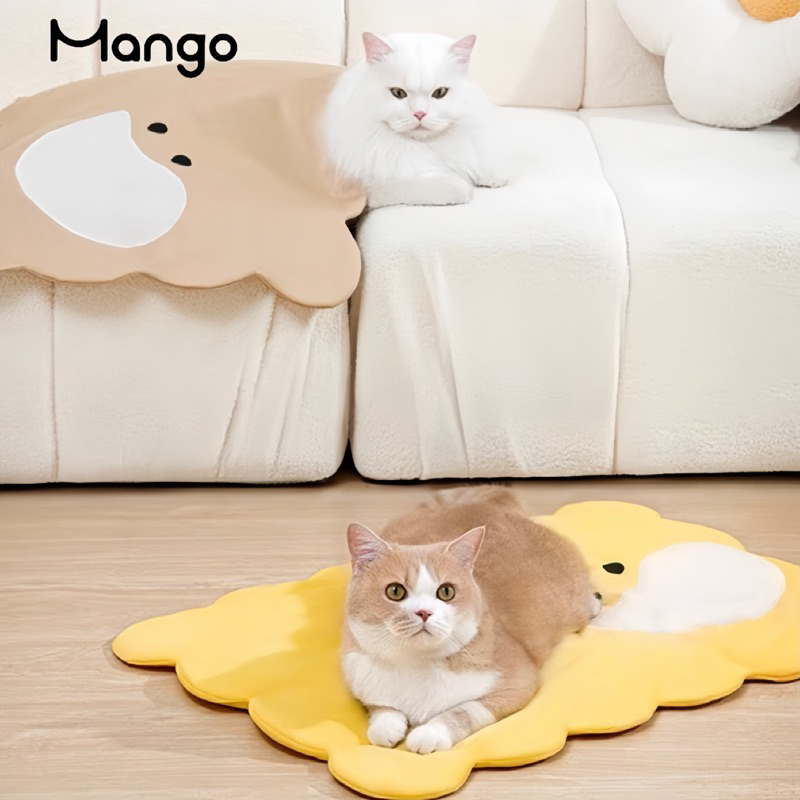 【桃喜 TAOXI】Mango夏季寵物 睡墊 貓狗通用 睡覺地墊 涼爽耐抓