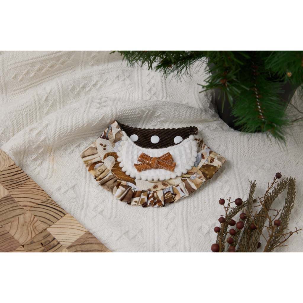 【𝙱𝙾𝙺𝙸𝚁｜剝殼栗子】聖誕老人的餅乾🍪 日系領巾