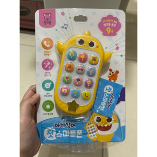 現貨不用等-鯊魚寶寶手機-pinkfong -babyshark -兒童智慧 音樂手機 兒童玩具 -韓國空運來臺