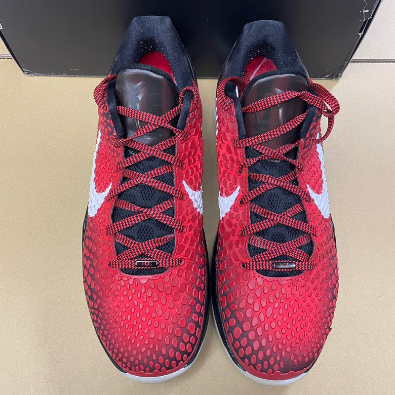 《二手現貨》Nike Kobe 6 黑紅 US10.5 有原盒 鞋況佳
