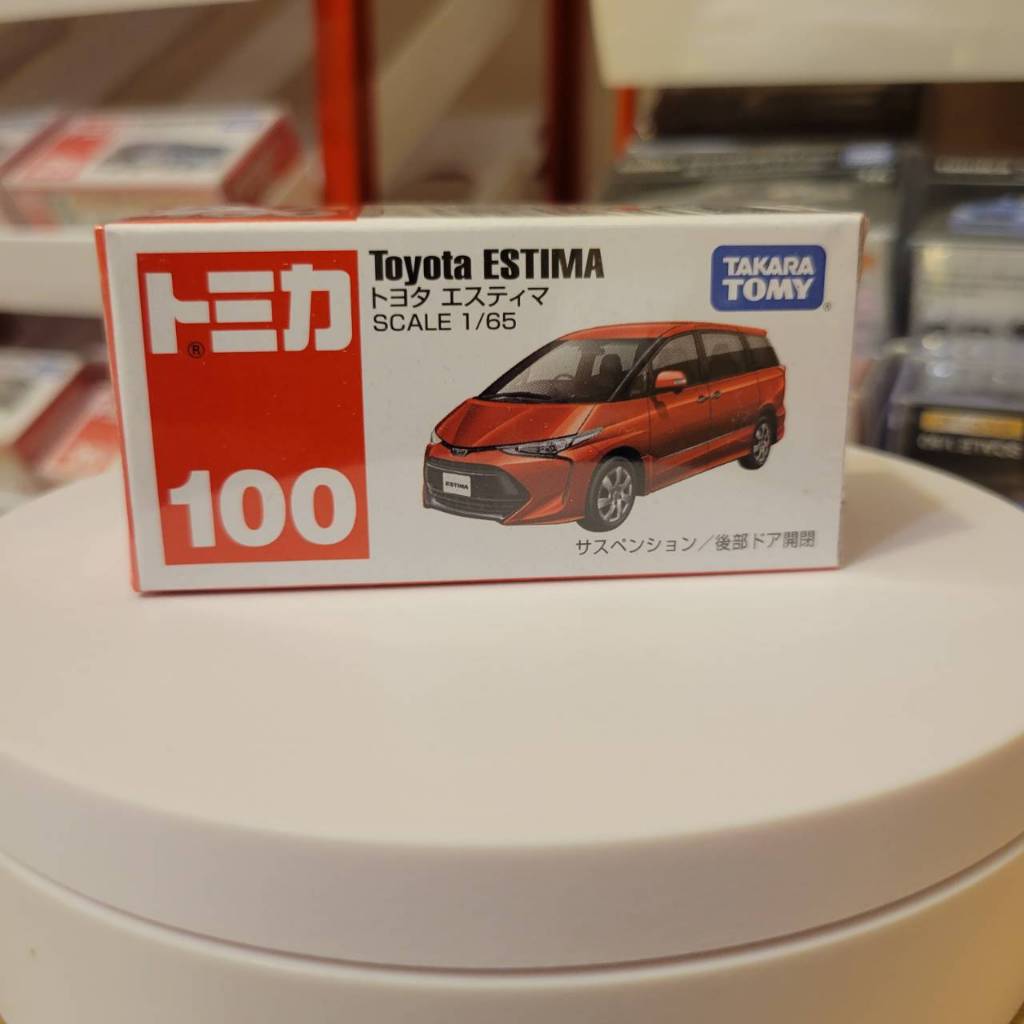 Tomica No.100 Toyota ESTIMA♪全新♪日貨♪絕版♪未拆封♪附膠盒