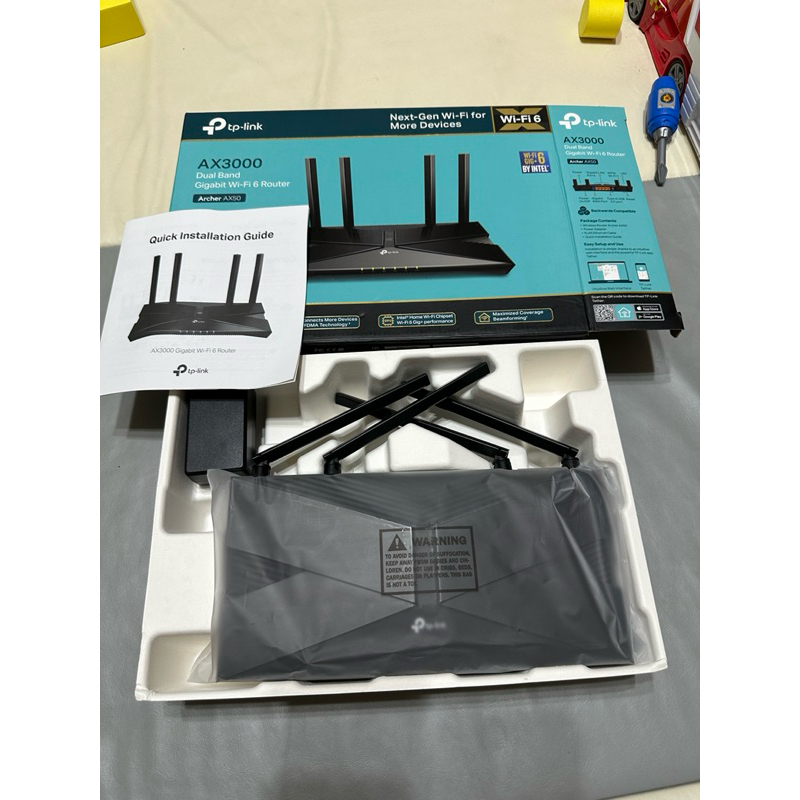 TP-Link Archer AX50 AX3000 wifi 6 Giga雙頻無線分享器 AX73 AX53 二手