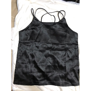 黑色 小可愛 女性睡衣上身 長度含繩約58公分 下擺50公分