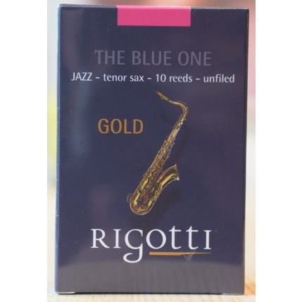 ♪LC 張連昌薩克斯風♫『法國 Rigotti The Blue One Tenor 次中音竹片』Gold Jazz