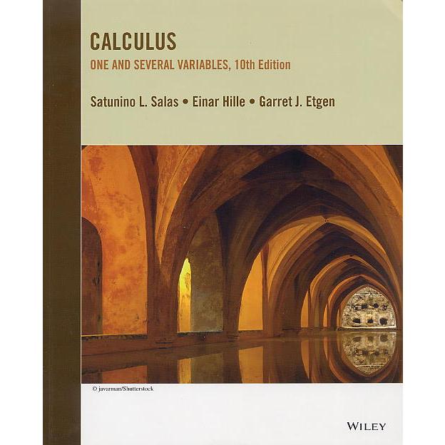 【華通書坊】Calculus: One and Several Variables 10/e Salas 9781119342410