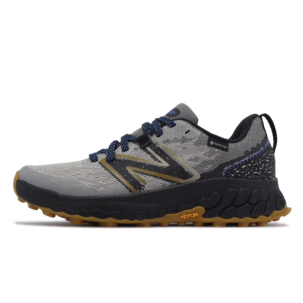 NEW BALANCE Hierro v7 女慢跑鞋 GORETEX 防潑水 灰黑 D楦-WTHIGQ7