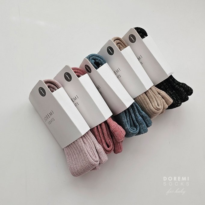 [現貨.48hr出貨🌈] ᴋᴋs韓國製 兒童褲襪 閃亮亮金蔥彈性褲襪 1-10歲