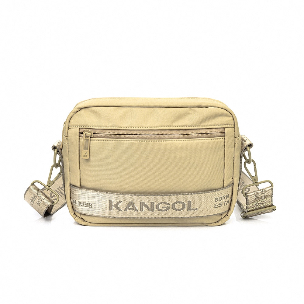 KANGOL 側背包 6225170131 淺卡其 現貨