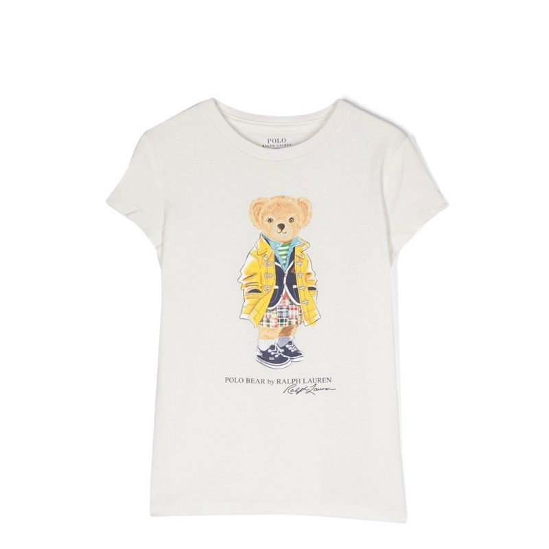 Ralph Lauren polo bear印花短袖T恤