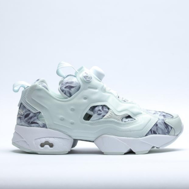 Reebok PUMP FURY SG 薄荷色薄荷綠綠色白色扶桑花花薄荷充氣充氣鞋 V69989