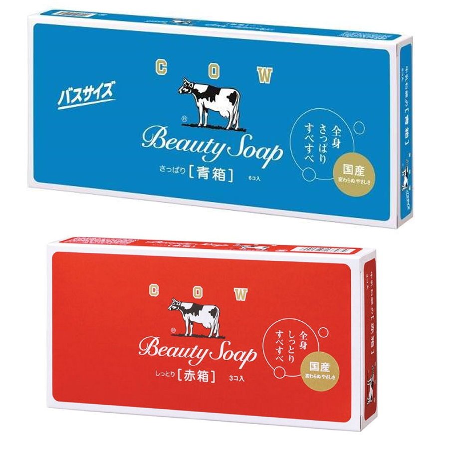 COW牛乳石鹼 牛乳香皂 3入 【樂購RAGO】 日本製  肥皂