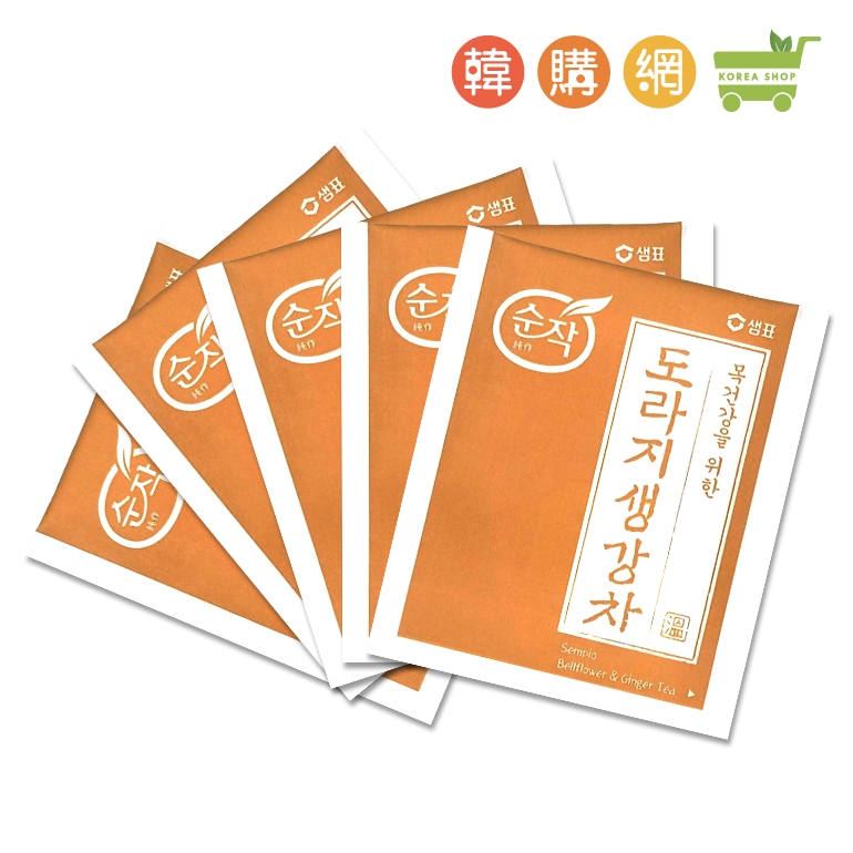 韓國膳府 桔梗生薑茶體驗包3.5g(0.7gX5入)【韓購網】