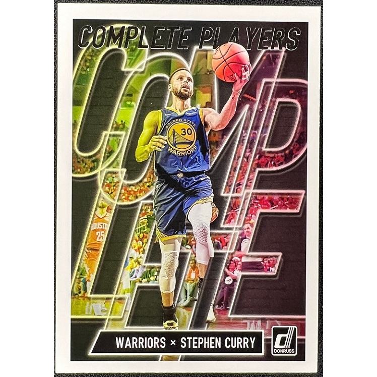 NBA 球員卡 Stephen Curry 2019-20 Donruss Complete Players