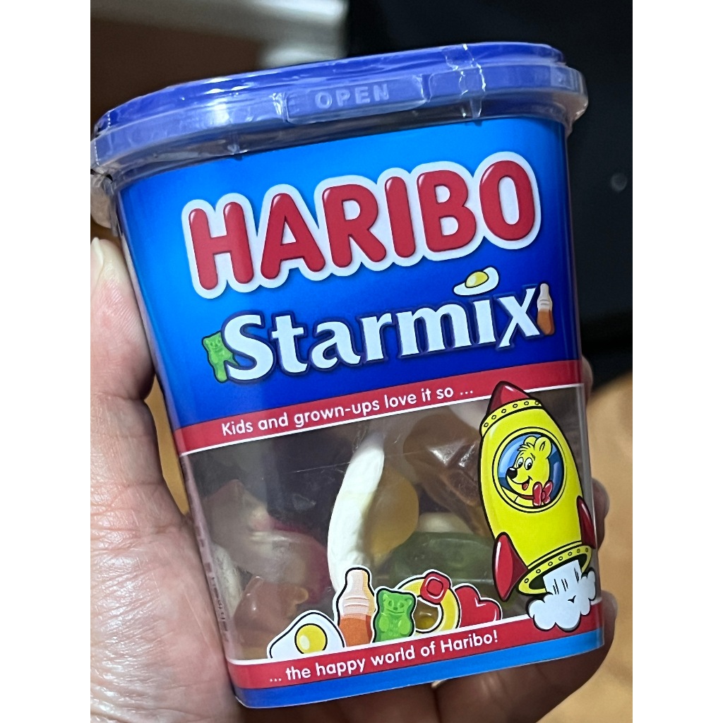 HARIBO軟糖 哈瑞寶桶裝軟糖 [現貨供應24小時寄出]STARMIX(175g/桶)