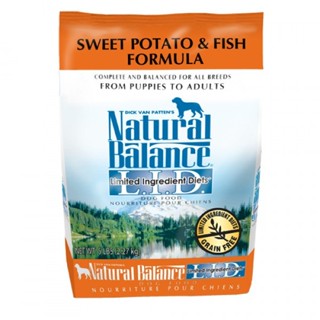 【寵物王國】Natural Balance LID低敏無穀地瓜鮭魚全犬配方- 原顆粒 4.5磅/2.04kg NB飼料
