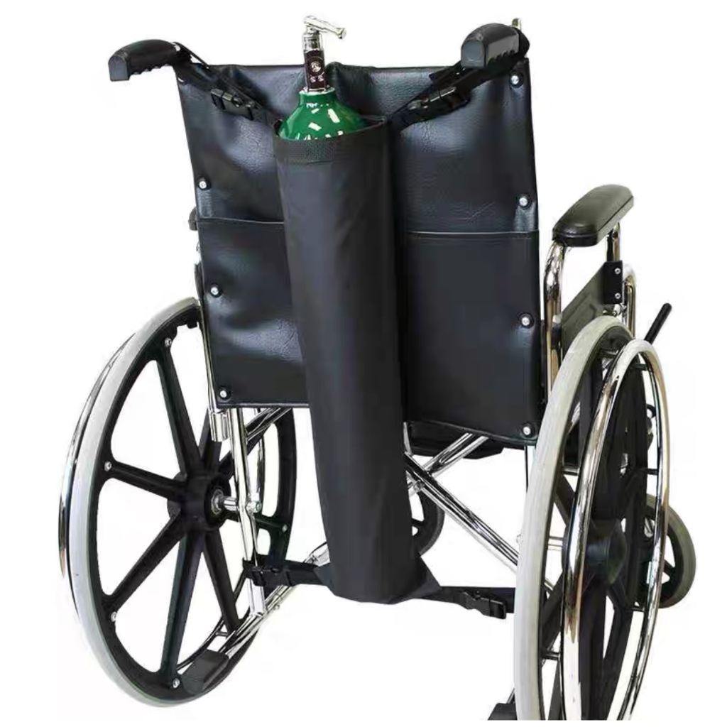 【氧氣鋼瓶袋】 輪椅配件  氧氣桶掛袋  免裝鋼瓶架  氧氣桶專用隨身袋