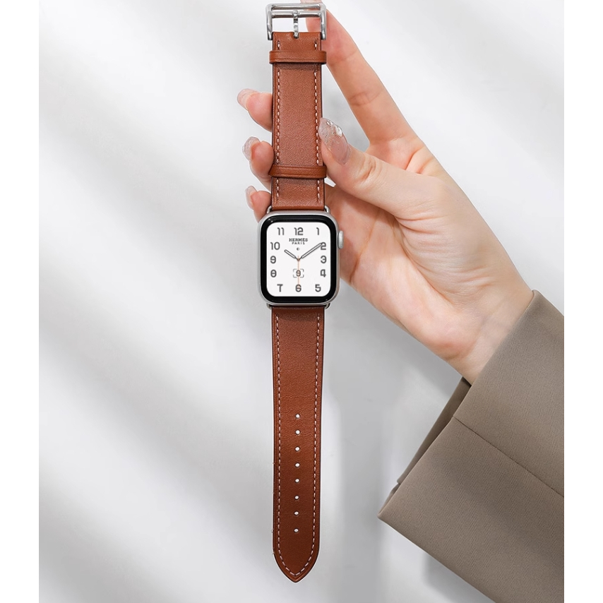 🔥🔥【Apple Watch】真皮錶帶🔥🔥《適用Apple Watch 9/8/7/6/5/4/SE》