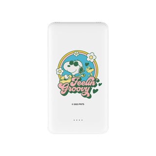 【TOYSELECT】SNOOPY史努比 花漾度假雙線快充10000mAh行動電源