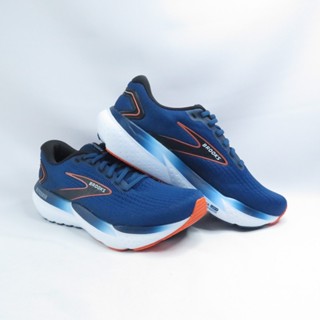 BROOKS 1104192E474 慢跑鞋 男鞋 甘油系列21代 2E楦 緩震 藍【iSport愛運動】