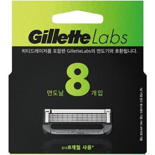 全新 Gillette 吉列 Labs 極光系列刮鬍刀頭 (8刀入)