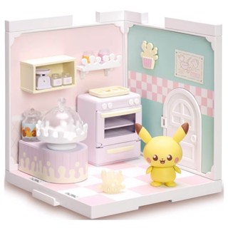 Pokepeace House 精靈寶可夢娃娃屋-廚房 (小仙奶+皮卡丘) 21385