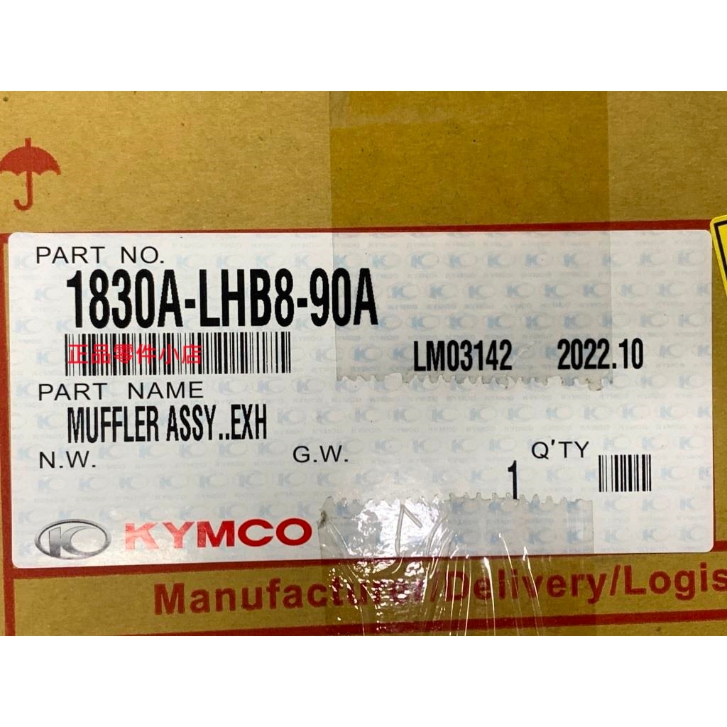 光陽正品 LHB8 排氣管組 煙黨管 煙強共 媽夫拉 噴射版 VP GP 125