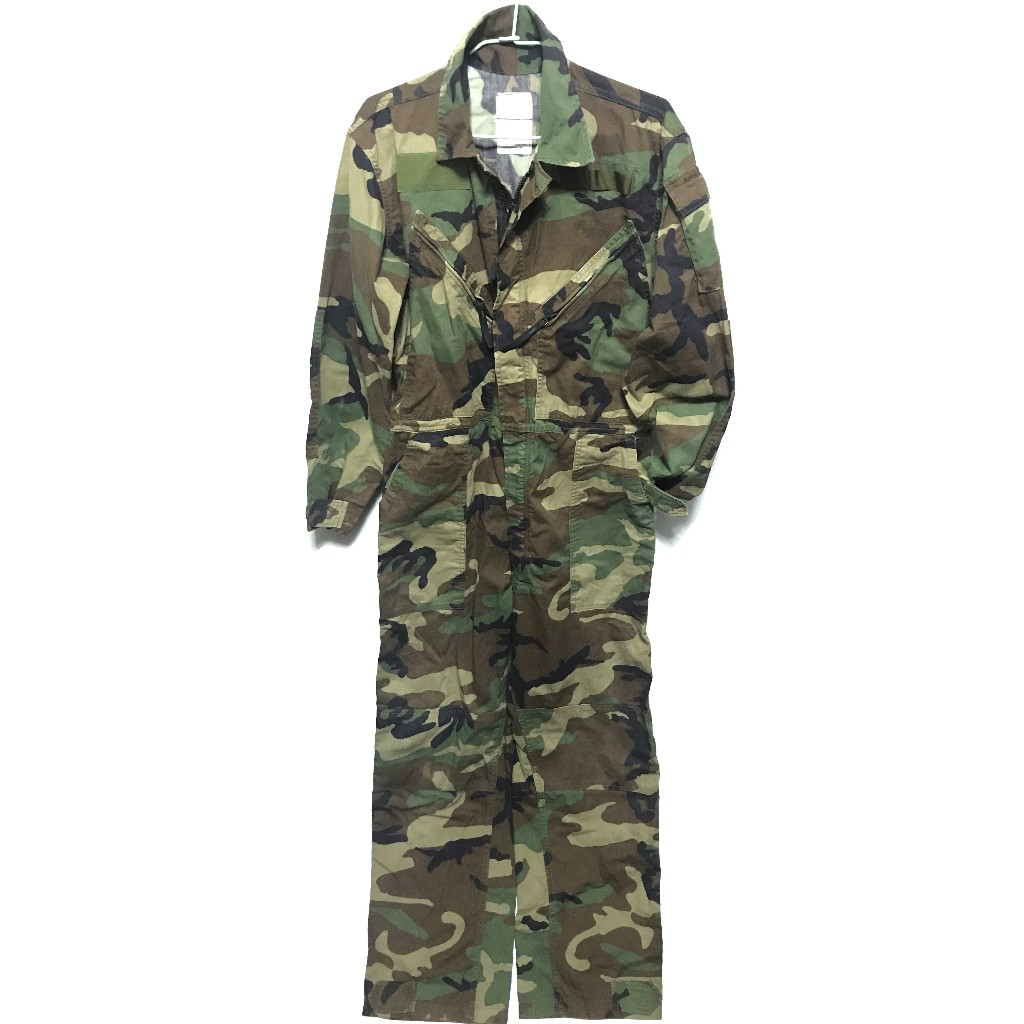 美軍公發 BDU 叢林迷彩 連身服 工作服 Woodland