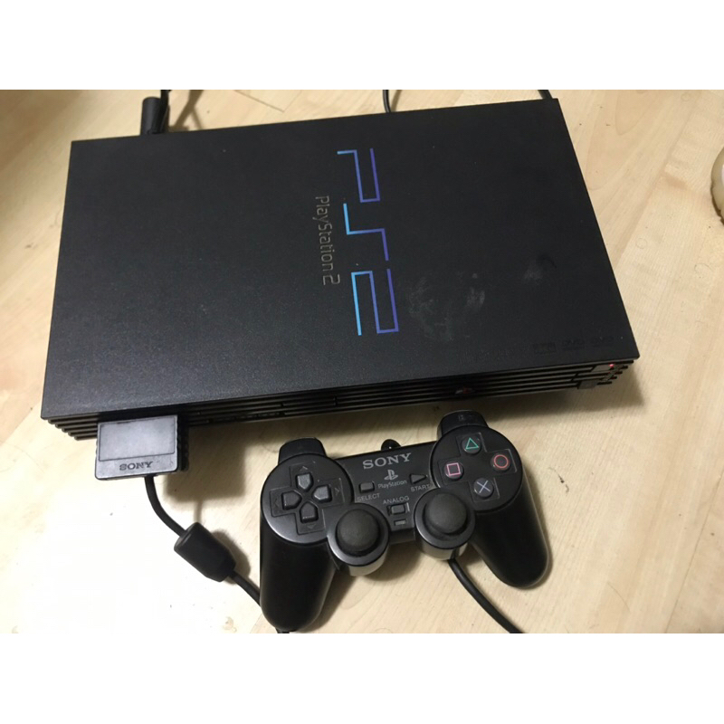 二手 中古 playstation 2 PS2主機 SCPH-39007 黑色 未改機 made in Japan