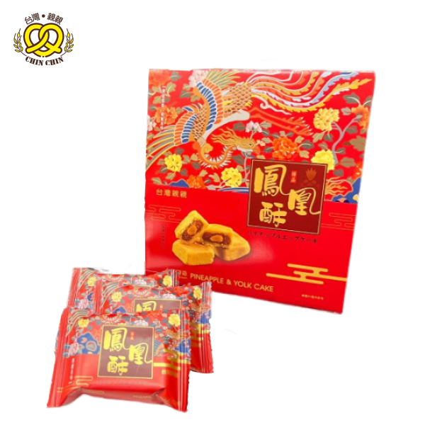 台灣親親 鳳凰酥 500g / 盒 (20入) 鳳梨酥加蛋黃酥鹹蛋黃盒裝獨立包裝【親親烘焙屋】
