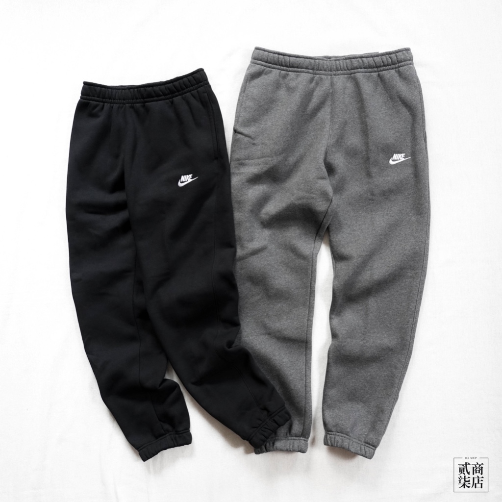 貳柒商店) Nike NSW Club Fleece Pants 男款 長褲 棉褲 刺繡 縮口褲 BV2738-010