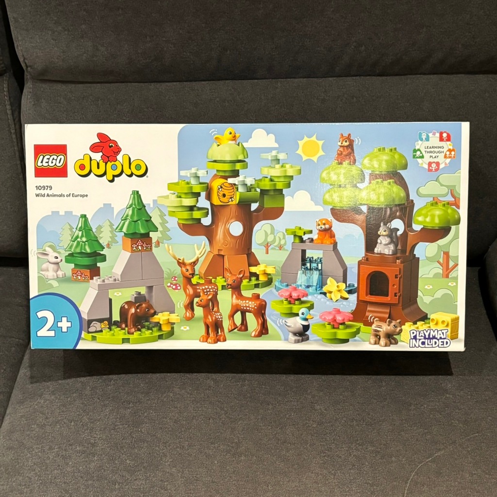 (bear)正版現貨 樂高 LEGO 10979 DUPLO系列 歐洲野生動物 山豬 松鼠 梅花鹿 綠頭鴨 狐狸 兔子