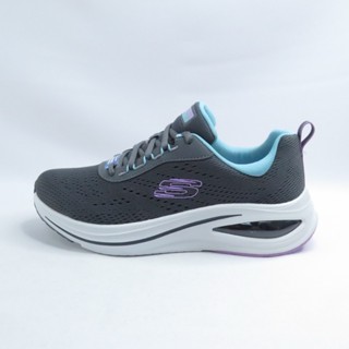 SKECHERS 150131CCMT 女運動鞋 SKECH-AIR META 氣墊 灰【iSport愛運動】