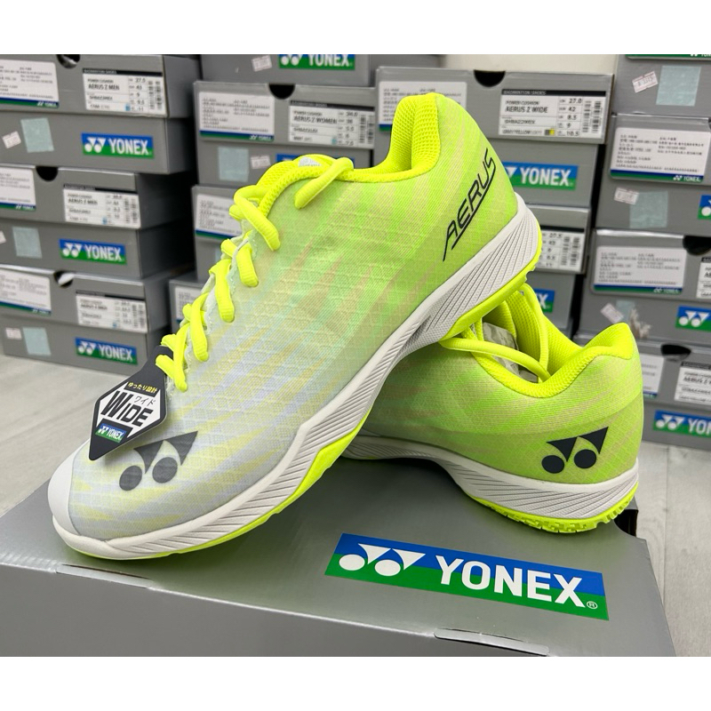 2023新色款🔥 【鳥人體育】 YONEX AERUS Z WIDE SHBAZ2WEX超輕量羽球鞋中性款