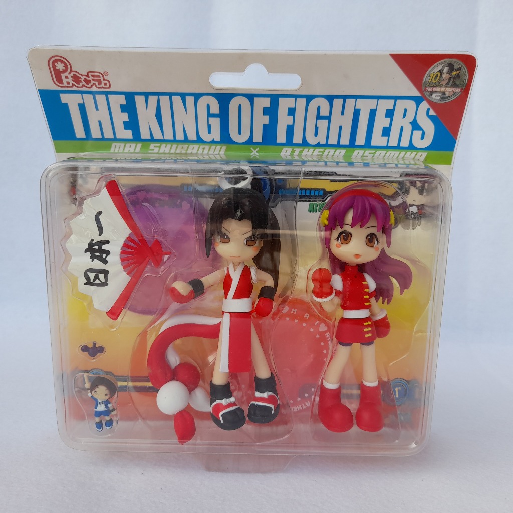 正版 日版 格鬥天王 不知火舞 麻宮雅典娜 公仔 Ｐ:キャラ 拳皇 The King of Fighters