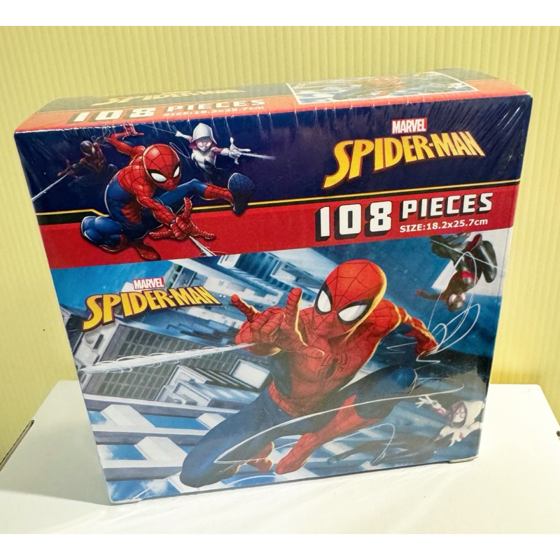 MARVEL SPIDER-MAN 108 pieces disney迪士尼 蜘蛛人108片p 拼圖🧩無附膠無附框便宜賣