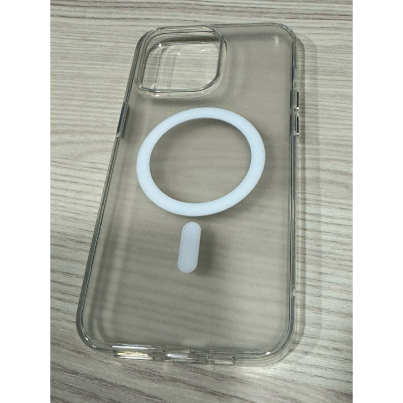 UNIU iPhone 15 pro max MagSafe EÜV 變色透明殼 開孔 二手 霧面