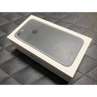 蘋果 apple iphone 7 石墨黑 消光 128G 外盒 包裝 包裝盒 空盒