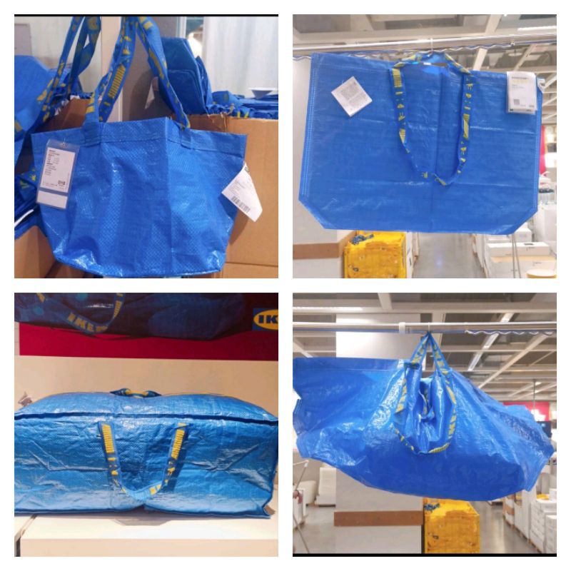 IKEA BRATTBY/FRAKTA 環保購物袋 藍色購物袋 購物袋 IKEA購物袋 手提袋